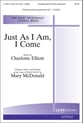 Just as I Am, I Come Vocal Solo & Collections sheet music cover